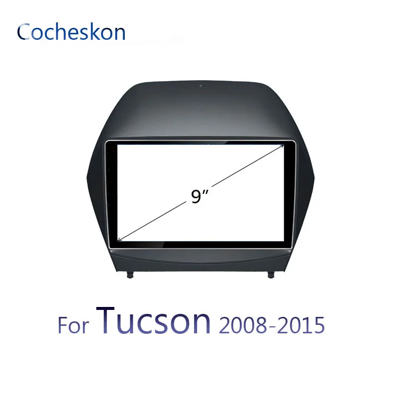 Для hyundai Tucson frame 2008-2015 9 дюймов автомобильный мультимедийный плеер для tucson android
