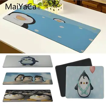 

MaiYaCa New Arrivals penguin Rubber Mouse Durable Desktop Mousepad Large Gaming Anti-slip Perfect Locking PC Computer desk mat