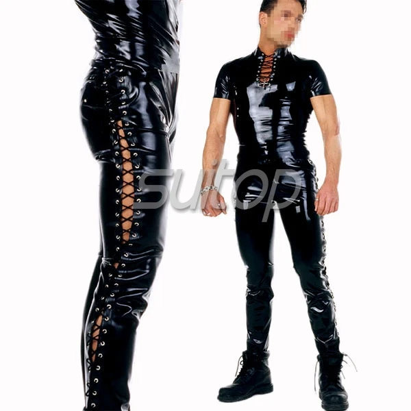 Latex suit men