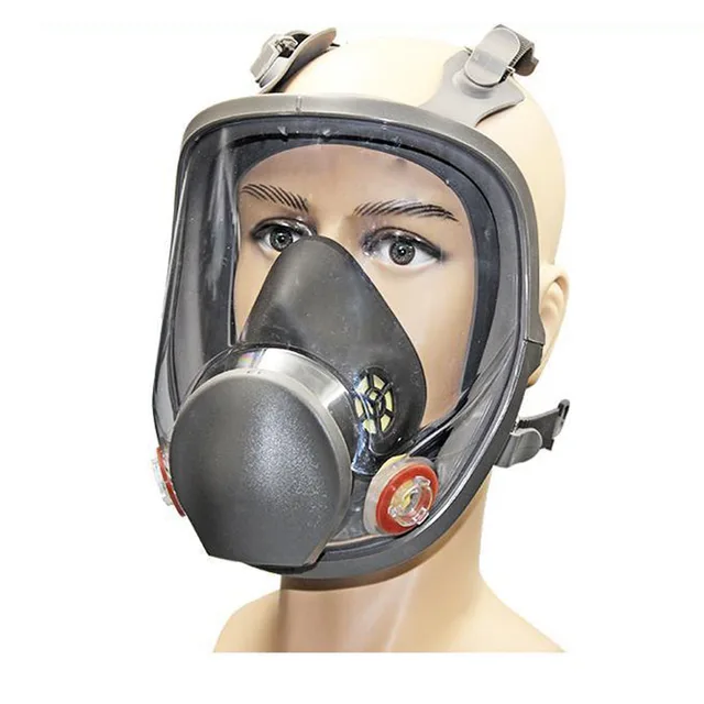 Full Face Gas Mask Chemical Respirator Against Organic Vapor/Chlorine