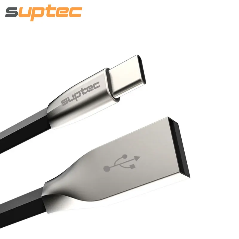 Suptec Тип USB c быстрой зарядки Тип-C кабель для Samsung S8 Xiaomi Mi5 Mi4C Mi6 Huawei Коврики 9 P9 P10 OnePlus USB c