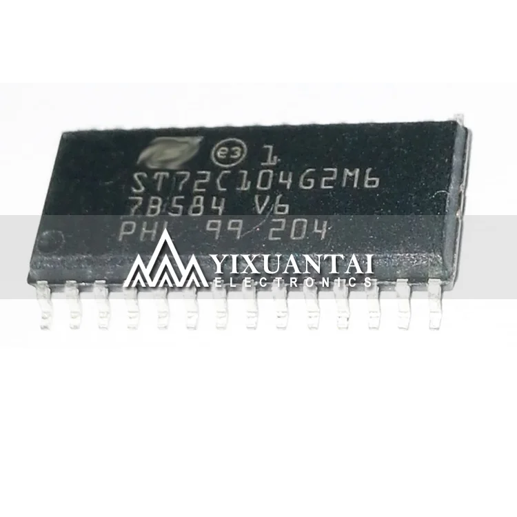 

5PCS/LOT Free Shipping! 100% New Original ST72C104G2M6 ST72C215G2M3 ST72C254G2M6 ST72F60E1M1 SOP