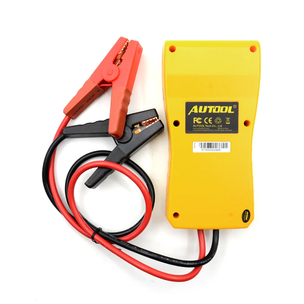 Новый AUTOOL 12V автомобиль Батарея Тестер нагрузки с принтером BT660/Multi language цифровой