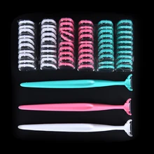 20 x Замена Профессиональный зубная нить голова+ 1 ПК палка для размещения между прутьями для ухода за межзубным пространством стоматологический Уход за полостью рта, щетка для чистки зубочистки инструменты