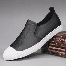 Новинка; сезон весна-осень; фирменные мужские текстильные лоферы; Дизайнерские кроссовки; Мужская Вулканизированная обувь