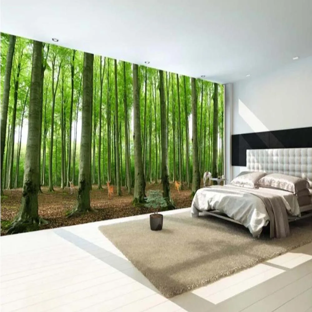 

3d Origin Forest Photo Wallpaper Mural Art Decor Home Papers Printed es De Pared Custom Any Size