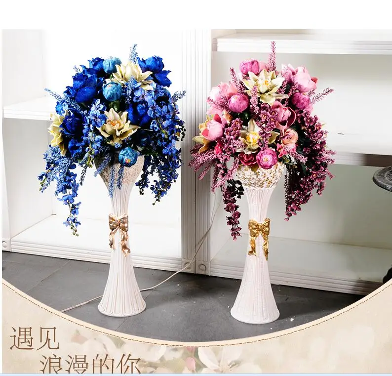 

Europe type restoring ancient ways is imitation of the old resin flower arranging the bottom seat