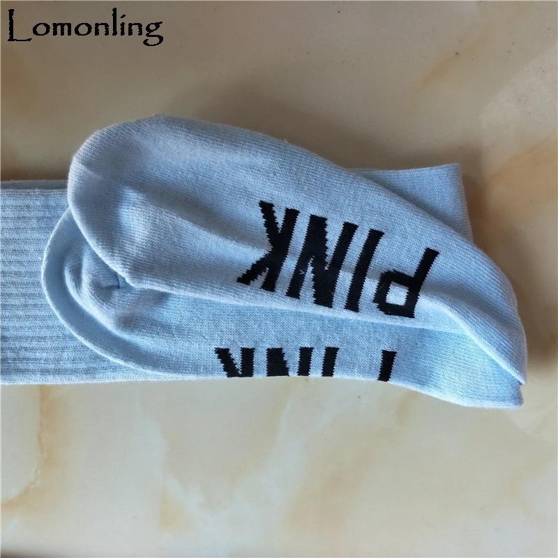 Lomonling 2019 хлопковые длинные чулки с надписью Vs дышащая дикая надпись рекламная