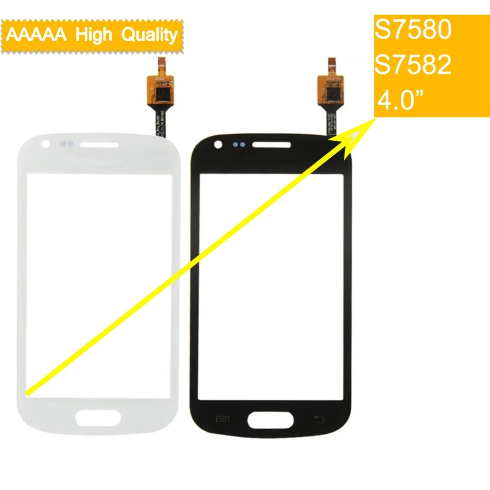 10 шт./лот сенсорный экран для Samsung Galaxy Trend Plus GT-S7580 GT-S7582 S7580 S7582 DUOS сенсорная