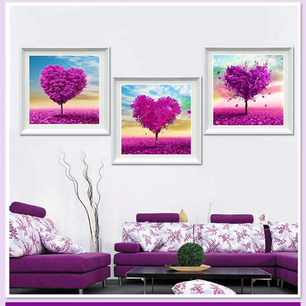 

Full Diamond Painting 5D DIY Embroidery Square Drill Love Tree Home Decor Arts Crafts&Sewing Needlework Cross Stitch Crpsen