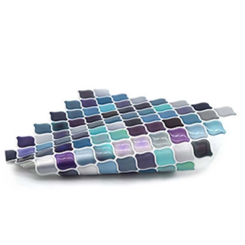 Мозаичная настенная плитка, самоклеящаяся накладка, сделай сам, для кухни, ванной, дома, настенная наклейка, виниловая, 3D