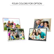 Andoer 15," светодиодный цифровой фоторамка 1280*800 разрешение 1080P алюминиевый сплав с пультом дистанционного управления Рождественский подарок на день рождения