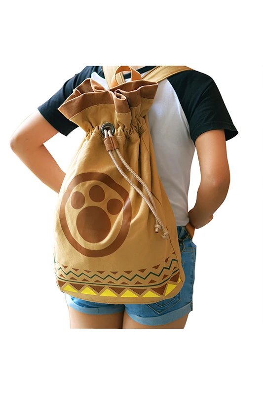 Кошелек для косплея Monster Hunter 4 Airou школьная сумка на плечо с рисунком кошачьей лапы