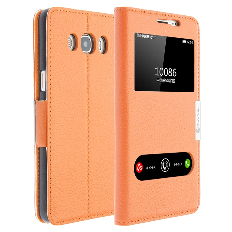 bilder für Für samsung J5 2016 fall View window echtes leder-abdeckungs standplatz-fall für Samsung Galaxy J5 2016 bilder für Für samsung J5 2016 fall View window echtes leder-abdeckungs standplatz-fall für Samsung Galaxy J5 2016