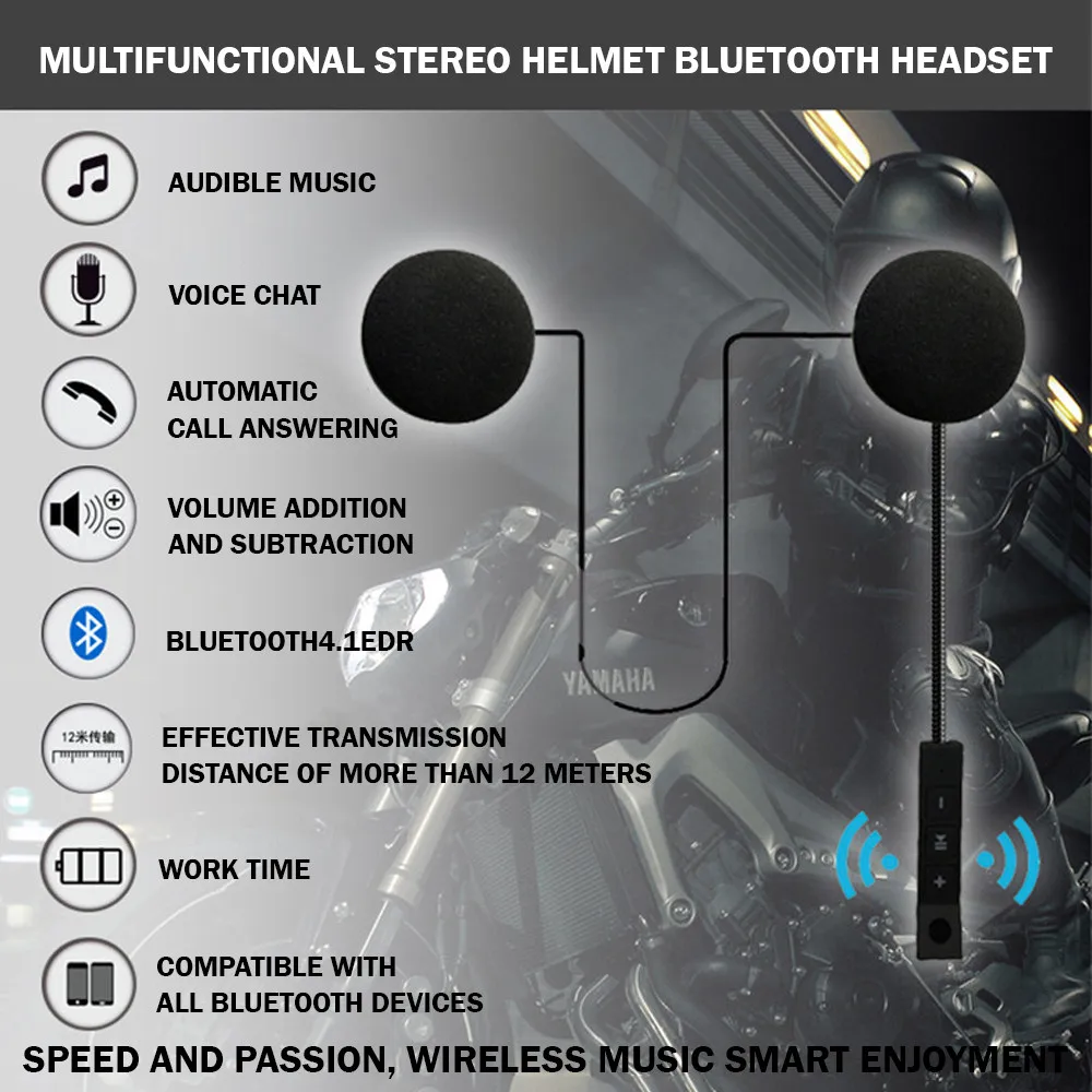 Франшиза мотоциклетный шлем Bluetooth гарнитура-шлем Движение стерео cascos Bluetooth inalambrico мотоциклетная гарнитура#0311