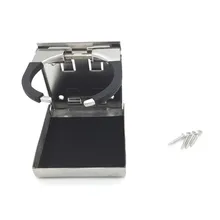 Регулируемый складной держатель для чашки морской лодки грузовика RV набор аксессуары для лодки морской нержавеющей стали подстаканник для yatch, caravan