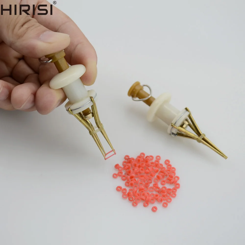 

2pcs Carp Fishing Pellet Bander Tool Fishing Baiting Tool for Fishing Accessories include Rubber Bands