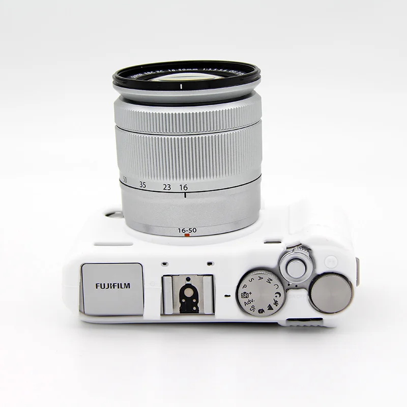 Силиконовая кожа брони DSLR Корпус Крышка корпуса Камера резиновые сумки для ЖК-дисплея с подсветкой Fujifilm XA2 XA1XM1 XA3 XA10 XA5 XT10 XT20 на нескользящей подошве