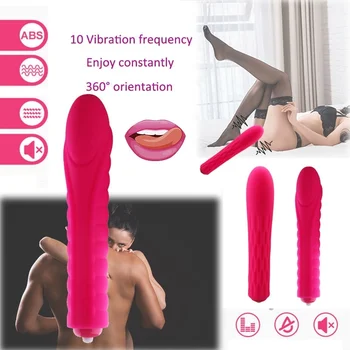 CRDC G-spot Dildo Penis Vibrator Clitoris Stimulator Massager AV Stick Erotic Magic Wand Anal Bead Vibration Women Sex Toy
CRDC G-spot Dildo Penis Vibrator Clitoris Stimulator Massager AV Stick Erotic Magic Wand Anal Bead Vibration Women Sex Toy