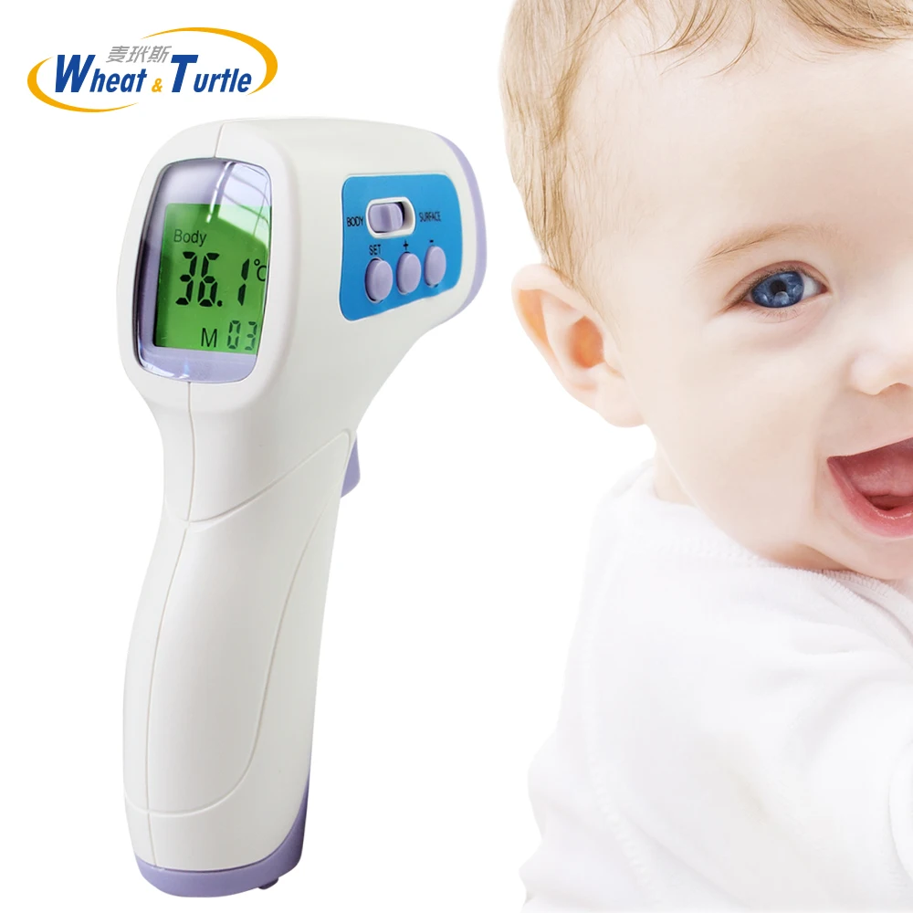 

Mother Kids Baby Care Lcd Digital Infrared Baby Thermometer Body Temperature Monitor Non-contact Thermometer For Baby Kids Adult