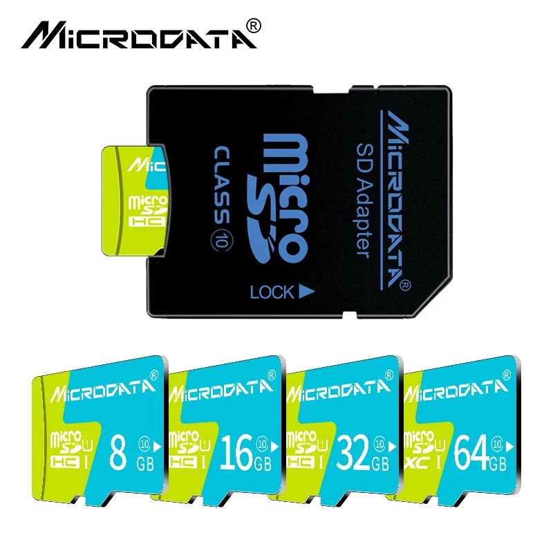 Высокая скорость Microsd карты памяти 8 GB 16 GB 32 ГБ, 64 ГБ и 128 ГБ Micro SD карты Class10 картао де memoria мини карты памяти с бесплатным