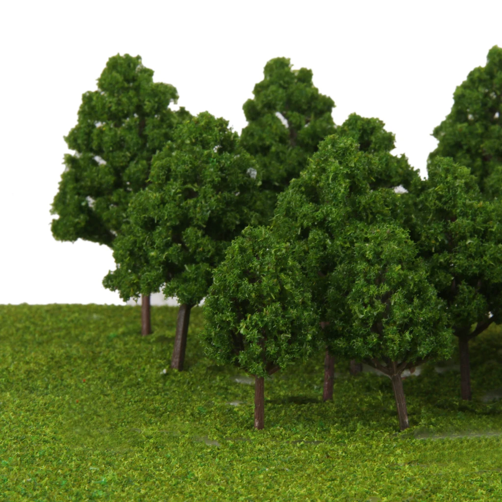 Miniature Models Tree+Grass Mat Lawn Models HO OO N Layout for Architectural