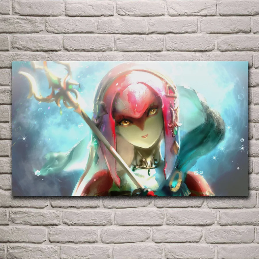 Mipha девушка игра Фан арт украшение для гостиной домашний Настенный Современный
