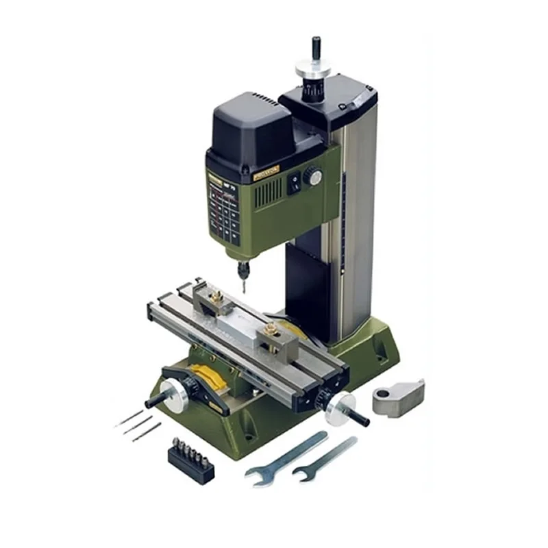 220V 100W PROXXON Mini Milling Machine MF70 Bench Driller Woodworking Lathe