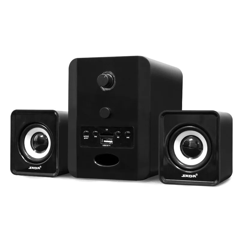 SADA D 223 мини 3D объемный звук Bluetooth беззвучный сабвуфер стерео бас ПК USB динамик