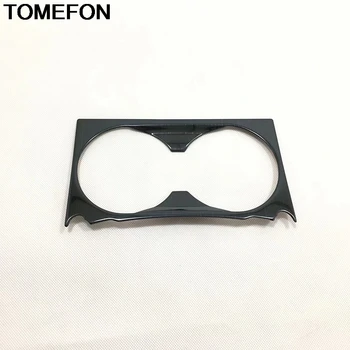 

TOMEFON For Mazda CX-5 CX5 2017 2018 2019 Front Water Cup Holder Cover Trim Moulding Styling Interior Accessory Stainless Steel