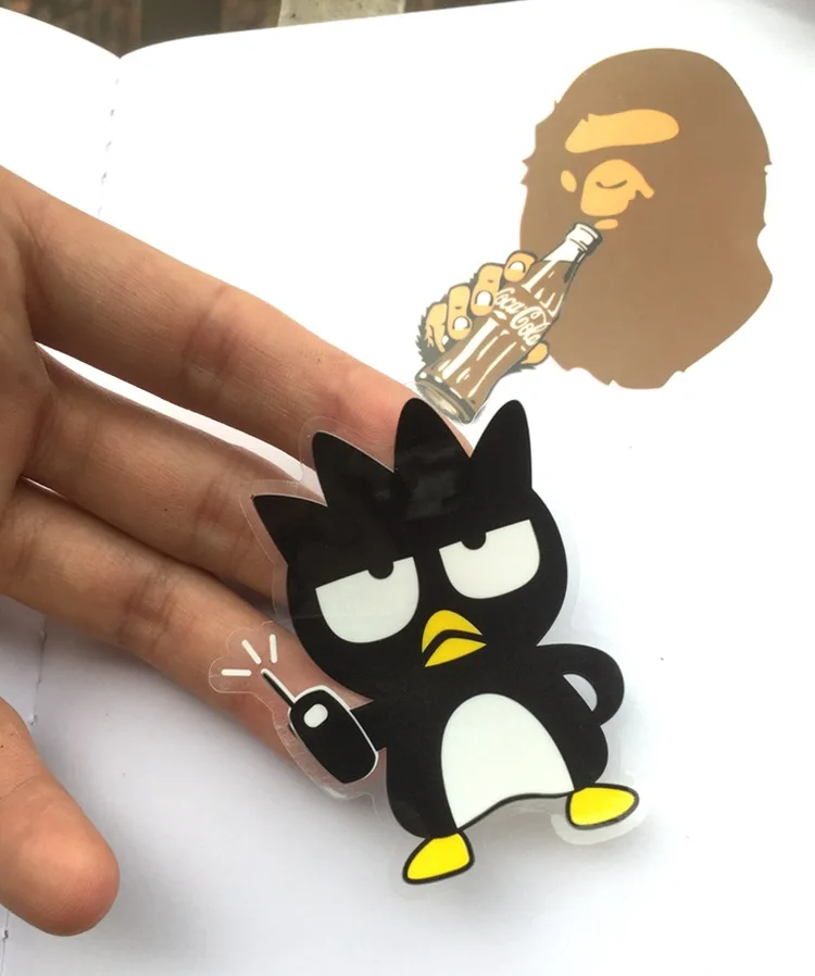 100 листов/партия Sanrio XO BAD BADTZ MARU наклейки naklejki водостойкие pusheen Программирование