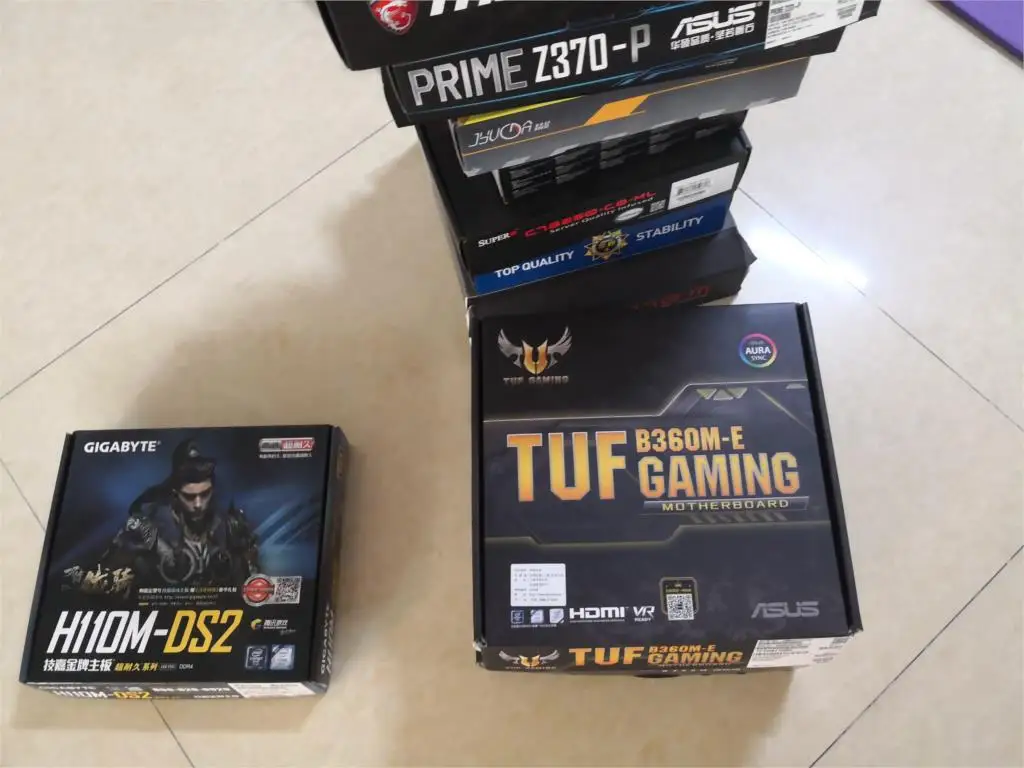 

Clean up inventory,TUF B360M-E GAMING motherboard, special sale