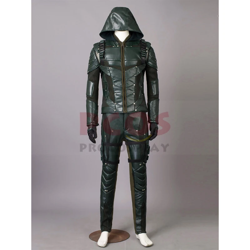 

Ready to ship Green Arrow Season 5 Oliver Queen Cosplay Costume mp003491