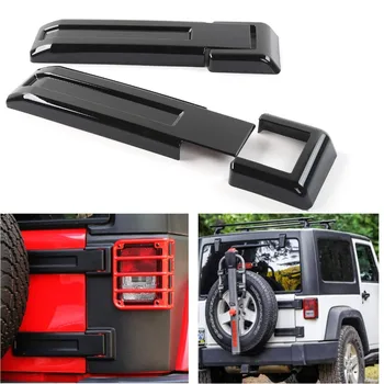 

Bolaxin ABS Rear Tailgate Hinge Cover Trim 4Pcs for Jeep Wrangler Rubicon 2007-2017