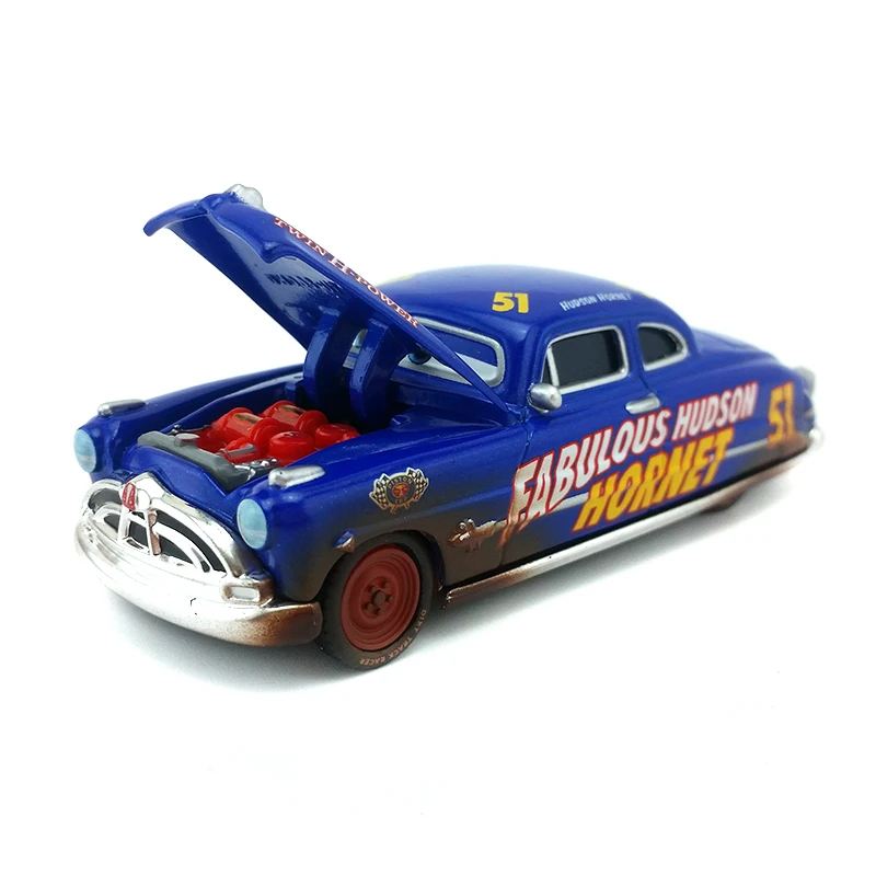 Disney Pixar Cars Dirt Track Fabulous Hudson Metal Toy Car 155