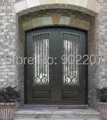 Стальные дверные вставки из кованого железа|design door|door designdouble door |