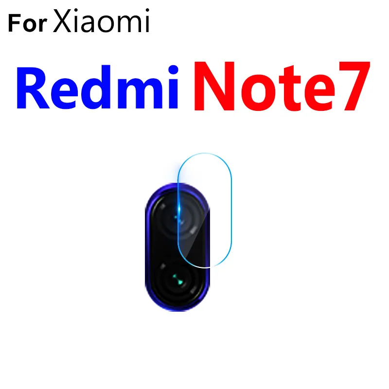 3-1 шт Стекло для Xiao mi Red mi Note 7 6 Pro 6A задняя камера объектив Защита экрана для Xiaomi mi 9 SE mi 8 Lite mi 8 mi 9 чехол пленка - Цвет: For Redmi Note 7