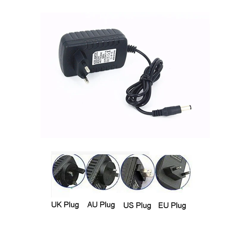 

5.5*2.1mm EU Plug AC Converter Adapter For DC 24V 1A Power Supply Charger for For LED Copper String / Silver String