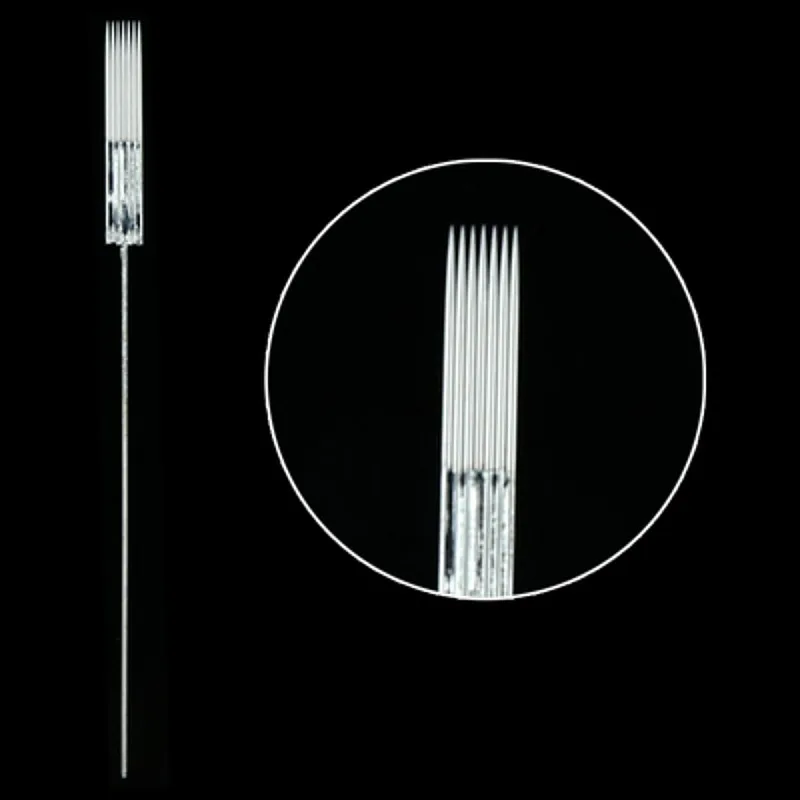 

50 Pcs 7F needles For Permanent Makeup Good Quality Traditional Tattoo Needles Independent Package