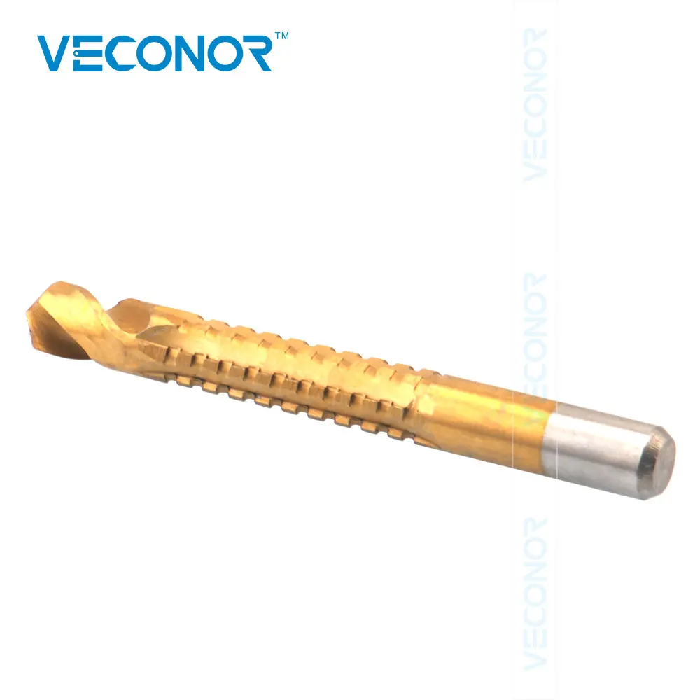 10PCS Single Flute Spiral Router Carbide Pcb End Milling Metalworking Cutter Tools Hss Quality Drill Bits