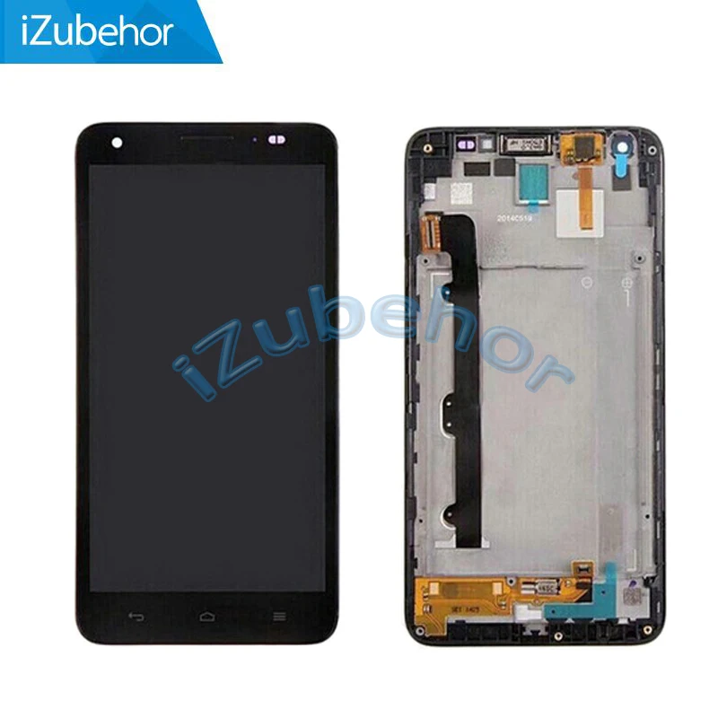 

100% warranty black LCD Screen Display with Touch Screen Digitizer+frame For Huawei Honor 3X Pro Ascend G750-T20 free shipping