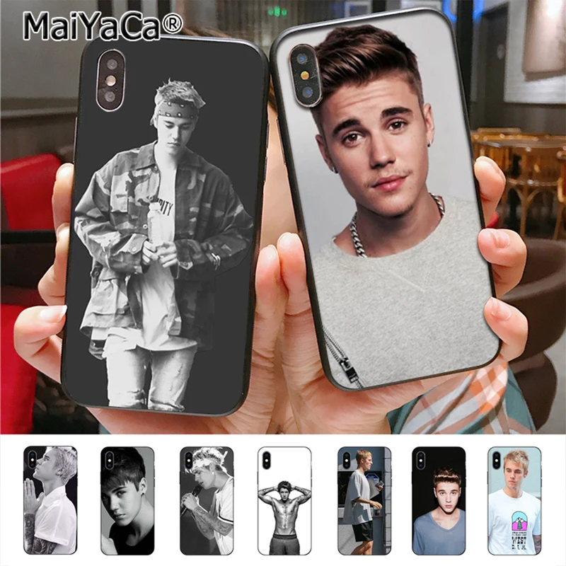 MaiYaCa J.B Justin Bieber New ArrivalFashion phone case cover for Apple
iPhone 8 7 6 6S Plus X 5 5S SE 5C cass
