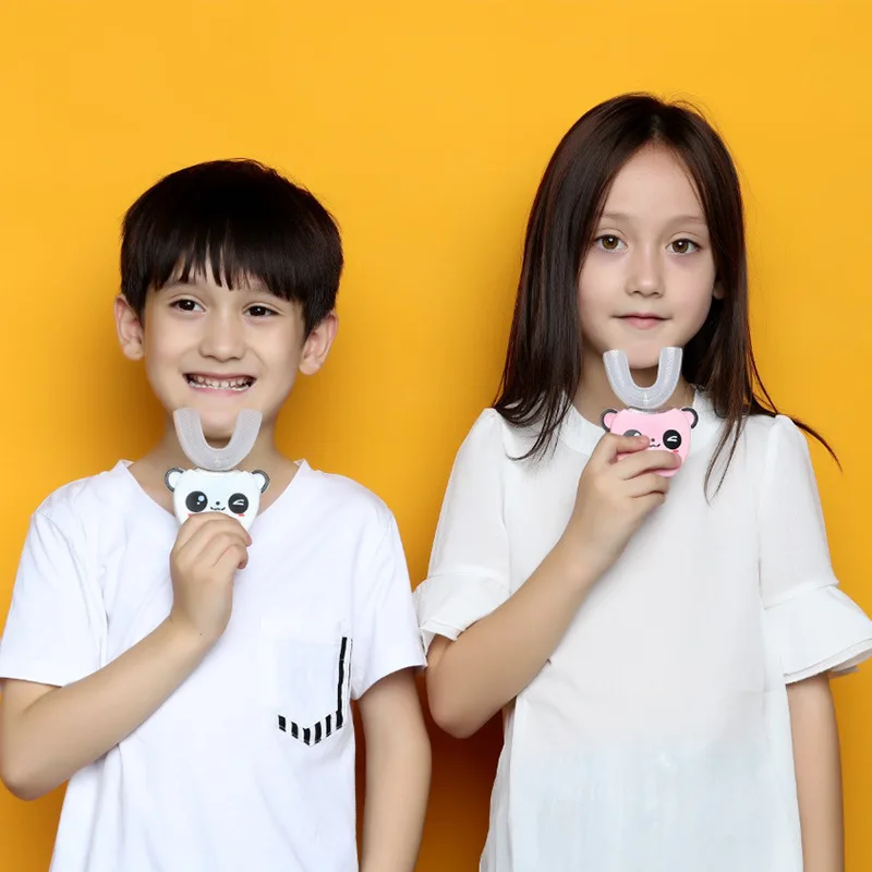 

LESCOLTON Silicone Children Electric Toothbrush Acoustic Wave Motion Induction Charging Child Children Electric Toothbrush