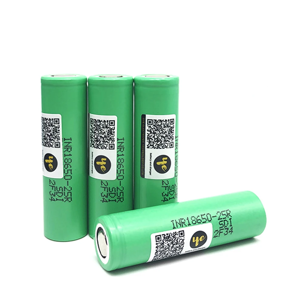 Литиевый INR18650-25R 20A 2500 mah 18650 на батареях шуруповёрт/светодиодный фонарик/инструмент/для diy Отвертки батареи