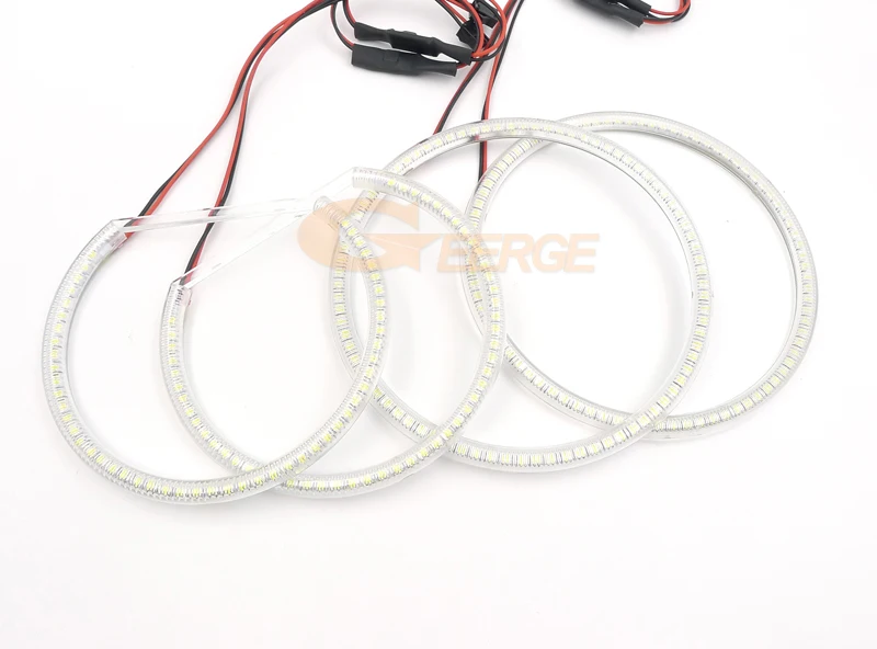 Для JEEP GRAND CHEROKEE 2011 2012 2013 ксенон отличное Ангельские глазки ультра яркий smd led Ангельские глазки комплект DRL