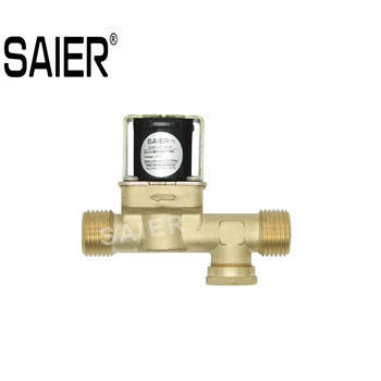 

Saier Brass G 1/2" Cast Copper DC12V Factory Directly Sales Water Flow Solenoid Valve for Hot Water Heater SEN-SZ21WB