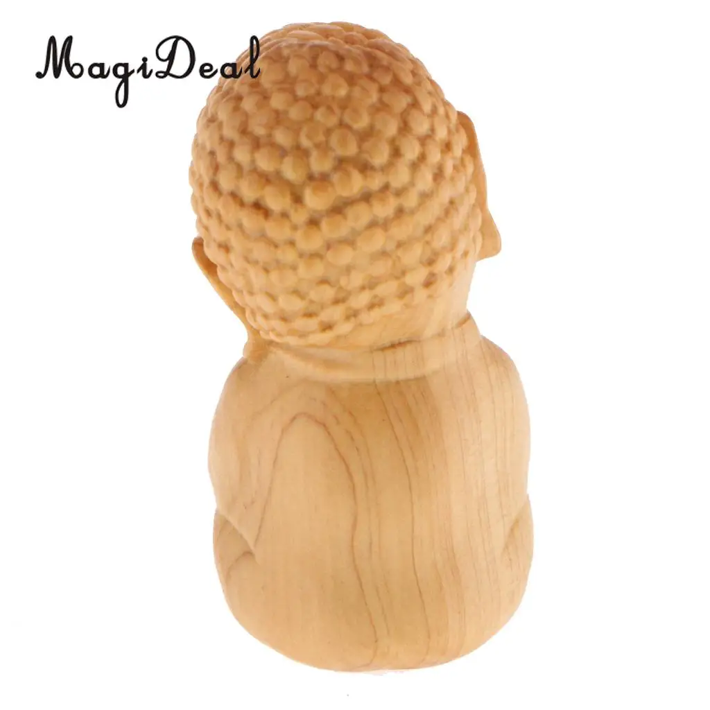 Wooden Elephant Buddha Figurine Sculpture Statue Wedding Birthday Gifts Decorative Ornaments