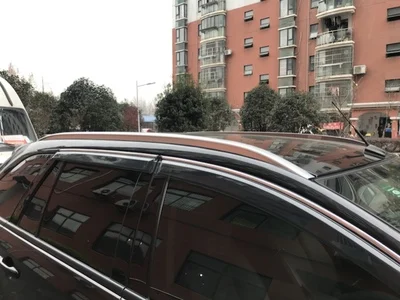 الألومنيوم العلوية حامل الأمتعة سقف رف ل ford edge 2011-2016 2 قطع