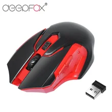 2,4 ГГц Беспроводная игровая мышь Оптический, эргономический Профессиональный портативный миниатюрная usb-мышь геймер для ноутбука Macbook