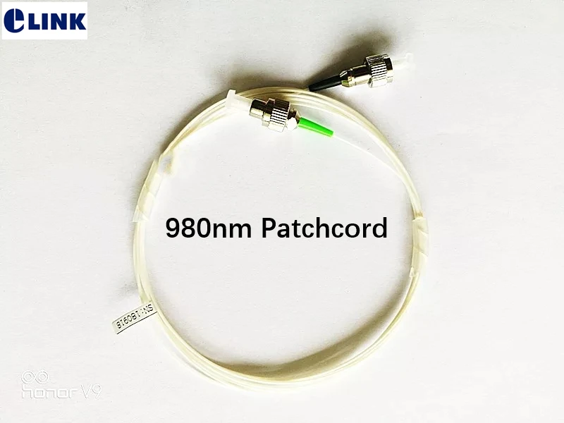 

HI980nm FC/APC FC/UPC fiber optic patchcord 0.5m 1m 2m 3mtr 0.9mm loose tube ftth jumper free shipping optical fibre 980nm10pcs